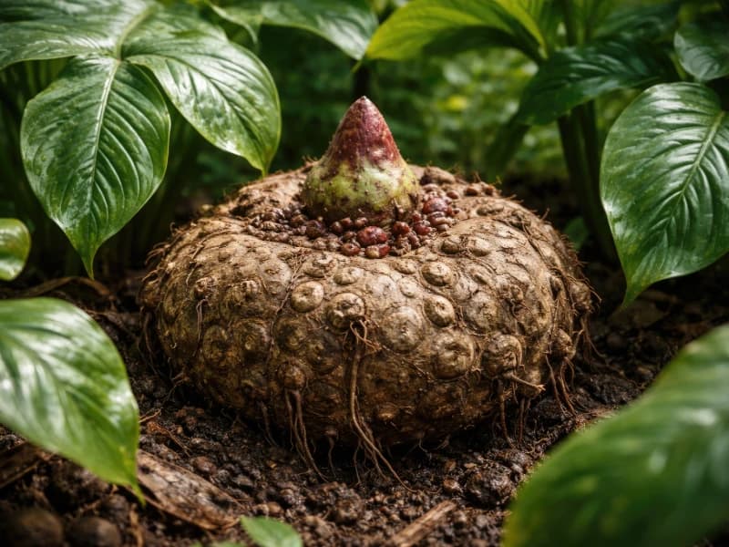 Elephant Foot Yam Plantae Exports